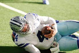 Dak Prescott Injury Cowboys Quarterback Hurts Ankle In Gruesome Fashion Bleeding Green Nation