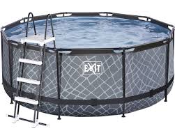 Exit Frame Pool O 360 Cm Grau Kaufen Bei Hornbach Ch