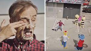 Wie die frau von böhmermann heißt, hat das boulevardblatt allerdings. Jan Bohmermann Legt Sich Mit Den Falschen An Und Kriegt Eine Torte Ab Stern De