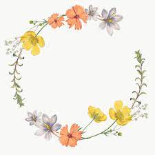 Round Mixed Flowers Frame Patterned Transparent Png Premium Image By Rawpixel Com Kappy Kappy Flower Illustration Flower Drawing Painted Floral Wreath