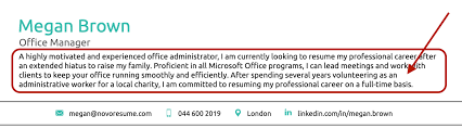 How To Write A Cv Personal Statement 4 Real Life Examples