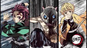 Anime Demon Slayer Kimetsu No Yaiba Inosuke Hashibira Tanjirou Kamado Zenitsu Agatsuma 4k Wallpaper Hdwallpaper Deskto Anime Wallpaper Anime Anime Images