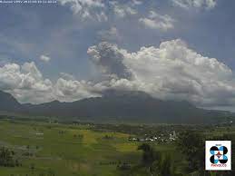 Soufriere hills volcano, montserrat taal volcano now erupting. Bulusan Volcano Philippines Small Phreatic Explosion Volcanodiscovery