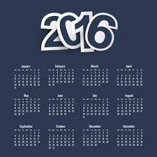 While visualising this calendar please take into account that some countries often publish their data in different dates than what was previously announced because of data gathering. Navy Blue 2016 Calendar Design Free Vectors
