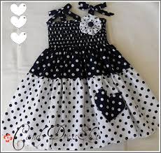 Black And White Dots Dress Meme Girls Boutique Clothing And Accessories Von Candydressshop Baby Girl Dress Patterns Baby Girl Dresses Childrens Dress