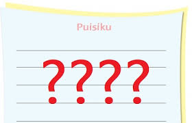 Buatlah Puisi Dengan Kata Katamu Sendiri Sesuaikan Lingkungan Kamu