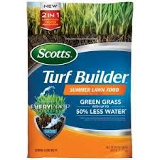 Scotts Turf Builder 9 Lb 4 000 Sq Ft Summer Lawn Fertilizer 49021a1 Turf Builder Lawn Fertilizer Lawn
