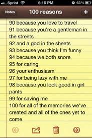 Pin By Brianna Winge On Reasons Reasons Why I Love You 100 Reasons Why I Love You Why I Love You