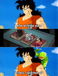 Usually, once the fight ends, yamcha simply kneels before piccolo while. Yamcha S Death Pose Is Eternal Animemes