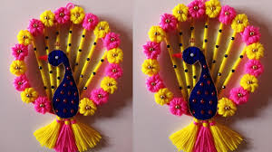 See more ideas about peacock, peacock wall art, peacock art. Diy Easy Woolen Peacock Wall Hanging Diy Wall Decor Woolen Toran Peacock Toran Youtube