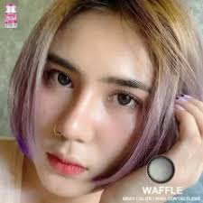 Bigeye Vanilla candy คอนเเทคเลนส์กรองเเสง สีเทา สีน้ำตาล Maya