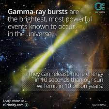 Gamma Ray Bursts Astronomy Facts Cool Science Facts Space Facts