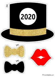 Photo Booth Props New Years Eve 2020 In 2020 New Years Eve Decorations Christmas Photo Booth Diy Photo Booth Props