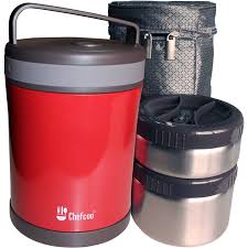 A regular oven heats the container which would melt it. Amazon Com Lunch Box Vacuum Container By Chefcootm Keep Your Food Warm With Double Walled 2 Flask Thermos Jars Thermos Food Flask Vacuum Container Lunch Box