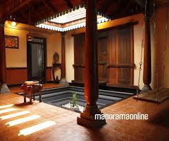 Beautiful Traditional Courtyard Homes In India Are Built Around Courtyard And All Family Activities Indian Home Design Village House Design Kerala House Design