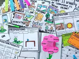 Prepositions Prepositions Teaching Prepositions Mini Lessons