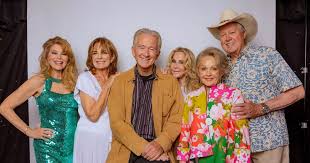 Patrick Duffy and Linda Gray reunite with Dallas castmates for show's 45th  anniversary