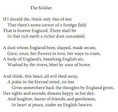 The Soldier Poetry Words Short Poems