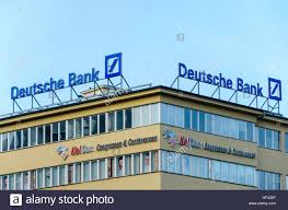 Deutsche Bank Logo Sign On Top Of A Building On Tauentzienstrasse Stock Photo Alamy