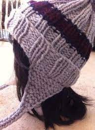 Ribbed Earflap Hatsimply Knit Loom Knitting Patterns Loom Crochet Knitting