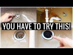 Unclog A Sink Drain Kitchen Or Bathroom Fast Easy Andrea Jean Cleaning Youtube Unclog Sink Sink Drain Unclog Drain