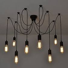 Check spelling or type a new query. Itian Chandelier Lights 8 Light Bulbs Interface Antique Vintage Edison Lamp Shade Multiple Adjustable E27 Retro Diy Ceiling Pendant Lighting Hall Deco 8 Light Bulbs Interface Light Bulbs Not Include Amazon Co Uk Lighting