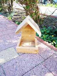 Simple Bird Feeder Free Outdoor Plans Diy Shed Wooden Playhouse Bbq Woodworking Projects Birdhouse Woodworking Plans Wooden Bird Feeders Bird Houses Diy