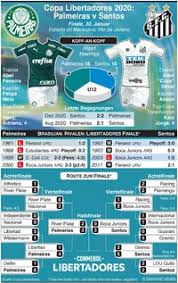 Statistics, results and standings from the conmebol copa libertadores 2020 Fussball Copa Libertadores Finale 2020 Infographic