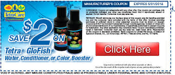 Save 2 On Tetra Glofish Water Conditioner Or Color Booster Coupon Glofish Tetra Aquaticsavings Http Shout Lt Hjm0 Glofish Tetra Aquarium Fish