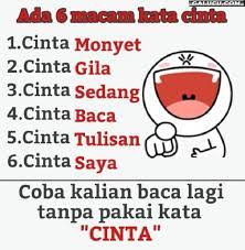  Ada 6 Macam Kata Cinta Cartoon Jokes Teks Lucu Pesan Teks Lucu