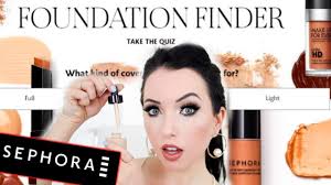 Maybe you would like to learn more about one of these? I Took Sephora S Foundation Finder Quiz Bought Whatever They Told Me Youtube