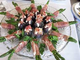 Figs Asparagus Prosciutto And Goat Cheese Appetizer Recipes Asparagus Food