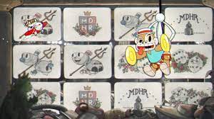Cuphead Casino 9 Mr Chimes Mini Boss Fight All Bets Are Off Walkthrough Guide Mr Chimes Is A Mini Boss That Appear Monkey Toy Claw Machine Red Stripe