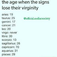 Okay But Why Tf Is Scorpio Losing Virginity At 13 Zodiac Society Zodiac Sign Facts Zodiac Signs Cancer