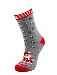 Sara Kadin Pamuklu Yilbasi Soket Corabi Fashion Socks