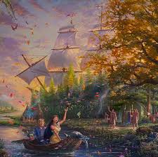 Maybe you would like to learn more about one of these? Amazon Com Ceaco Thomas Kinkade The Disney Collection 4 In 1 Multipack Snow White Mickey Minnie Mouse Pocahontas Jigsaw Puzzles 4 500 Pieces Toys Games