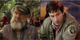 Skull island is an exhilarating, frantic ride through kong's homeland. In Kong Skull Island 2017 Marlow Has A Lizard Company Patch On His Jacket This Is A Reference To Taxi Driver 1976 Where Travis Has A King Kong Company Patch On His