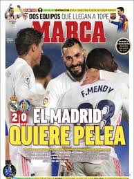 La sección deportiva de tenis del real madrid club de fútbol, pese a ser una de las secciones deportivas más exitosas, en la actualidad permanece extinta. The Victory Of Real Madrid Against Getafe And The Previous Leg Of The Copa Del Rey Semifinals On The Cover Ruetir