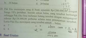 Check spelling or type a new query. Pak Eko Meminjam Uang Di Bank Sejumlah Peranti Guru