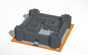 3) now you can make some 'blueprints' with stacked block(made from 'empty stacks') and with nametag. Minecraft Castle Blueprint Tinkercad