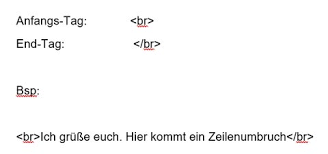 Es gibt mehrere möglichkeiten, das verhalten von text bei einem zeilenumbruch zu steuern. Absatze Bilden In Html Einfacher Als Es Scheint