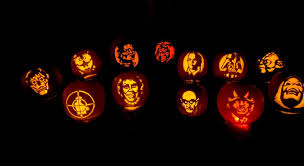 A werewolf howling away at halloween night transforming from a wolf into a wolf man? Royston Musician Celebrates Halloween By Carving Creepy Pop Culture Pumpkins Inyourarea Community