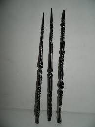 Baguette Pour Magicien En Acier Doux Forge A La Main Acier Doux Baguette Magicien
