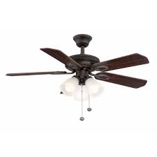 List of harbor breeze ceiling fan manuals. Hampton Bay Glendale 42 Led Indoor Oil Rubbed Bronze Ceiling Fan With Light Kit Ceiling Fans Home Garden