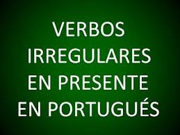 Portugues Youtube Verbos Irregulares Verbos Portugueses