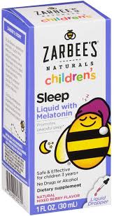 This natural supplement helps to safely promote better sleep with very few side effects. Amazon Com Zarbee S Naturals Children S Sleep Liquid With Melatonin Supplement Natural Berry Flavor 1 Fl Oz Bottle Health Personal Care