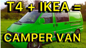 Vw T4 Diy Campervan Conversion Using Ikea Furniture Van Life Self Build Vw T4 Van Life Van