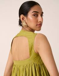 Selma Green Maxi Dress