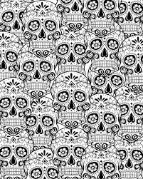 School's out for summer, so keep kids of all ages busy with summer coloring sheets. Free Printable Sugar Skull Adult Coloring Page Mama Likes This