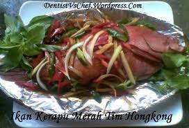 Resep Ikan Kerapu Merah Sunu Steam Hongkong Pedas Ala Dentist Chef Resep Ikan Resep Masakan Masakan